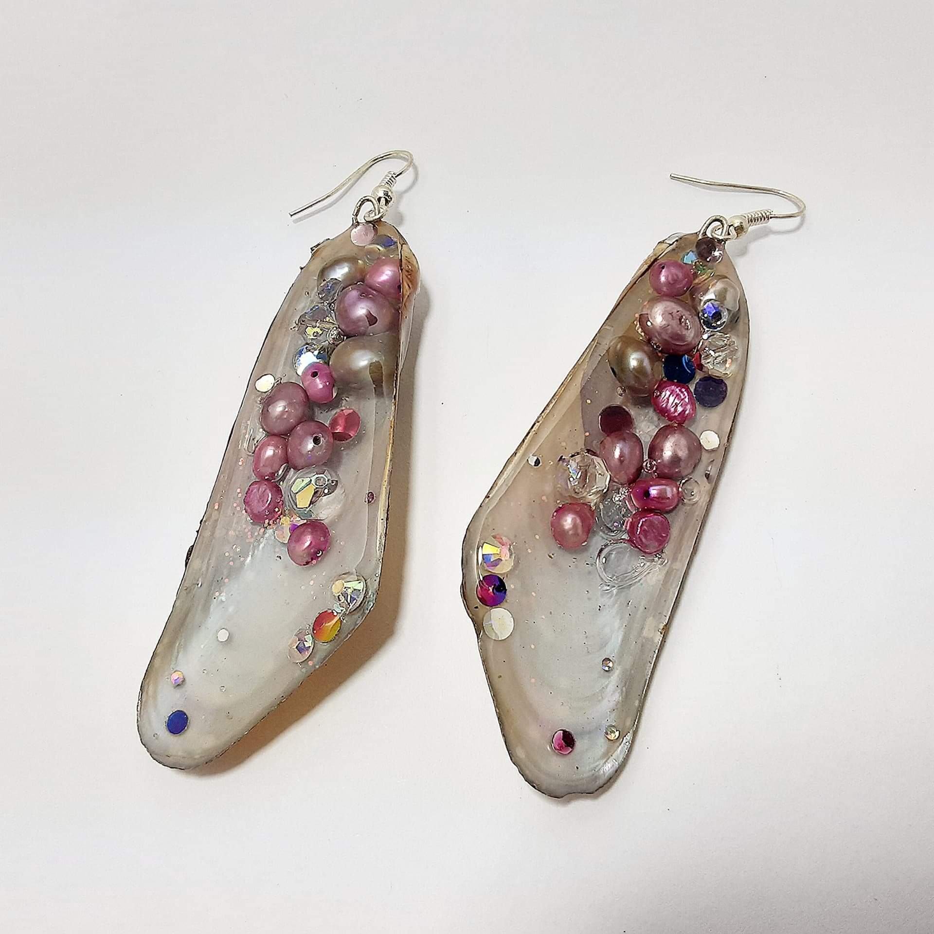 Swarovski deals seashell earrings